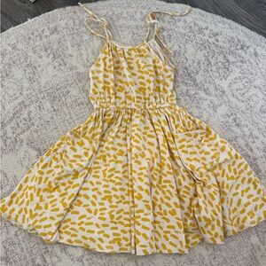 Alice + Ames tie strap shoulder dress